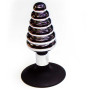 Anal Plug 12 x Ø 1,5-4,5 cm|TOY PLAYER|XLEATHERS|Analtoys