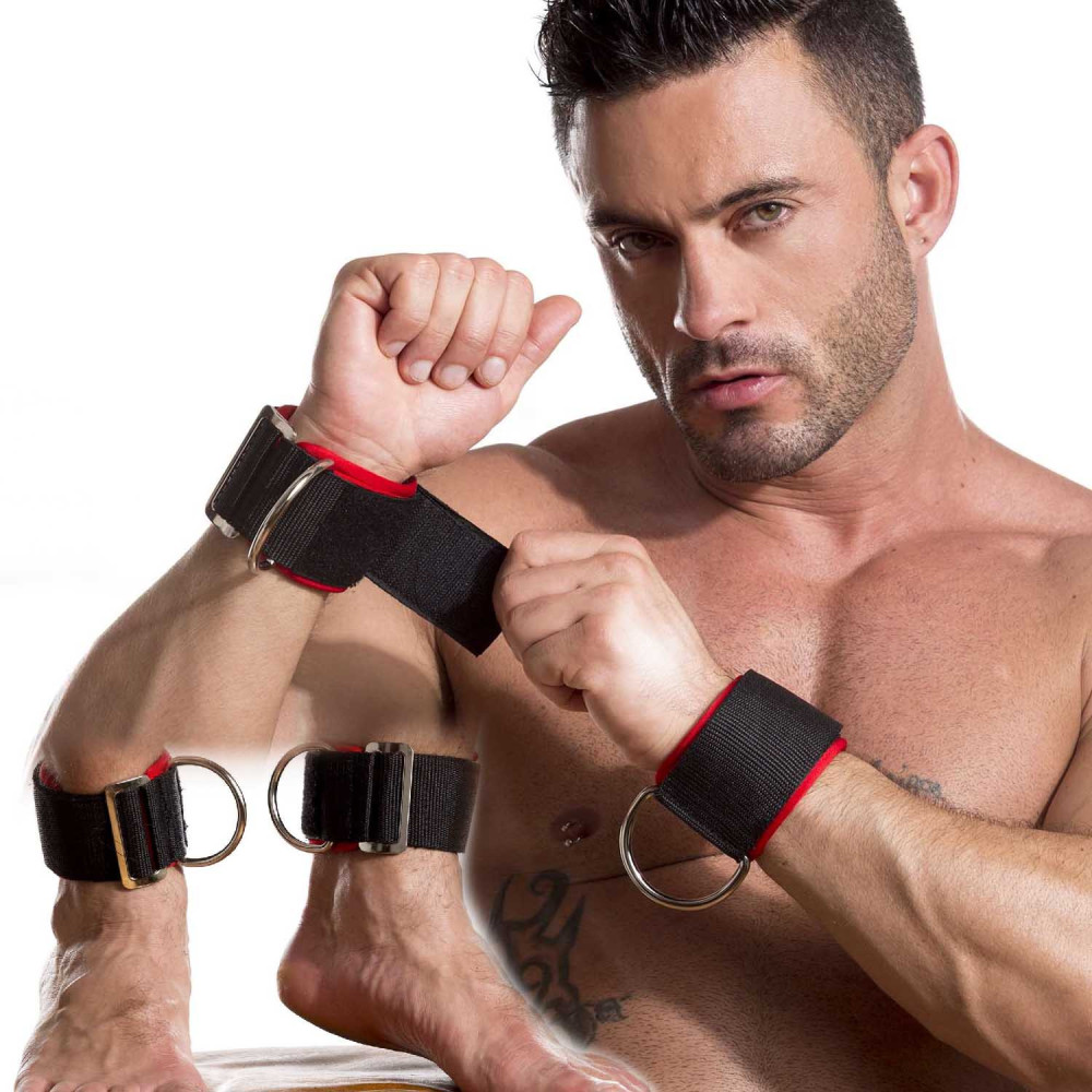 Neoprene restraint set by 665|SPORTFUCKER|XLEATHERS|BDSM Fesseln