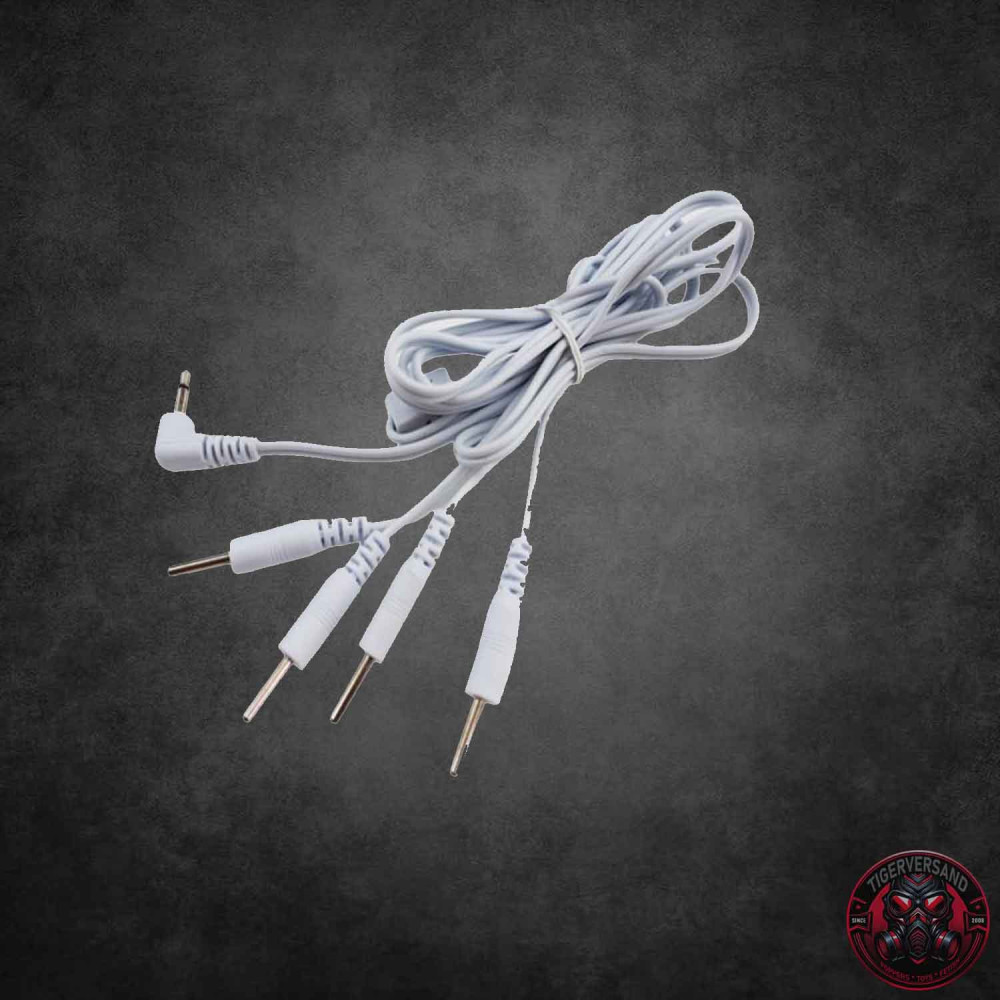 Electrodes à courant électrique Câble 2 ou 4 broches|TOY PLAYER|XLEATHERS|Zubehör