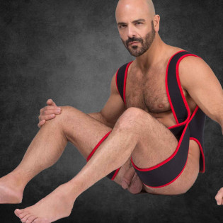 665 Sling néoprène|665|XLEATHERS|BDSM  Sling Schaukeln