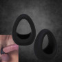Ringsling Silicone Black|TOY PLAYER|XLEATHERS|Ballstretcher