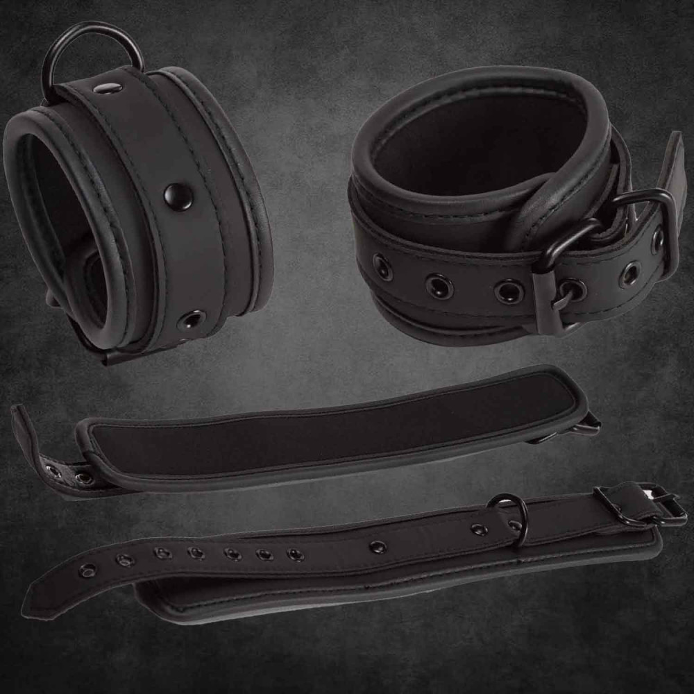 Handfesseln Neopren|665|XLEATHERS|BDSM Fesseln