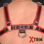 Obsidian Flame Harness|TOY PLAYER|XLEATHERS|BDSM Harness
