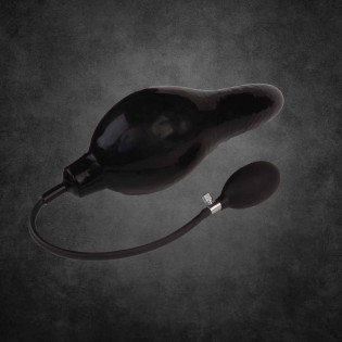 STRETCH PUMPS PLUG-SCHWARZ-|TOY PLAYER|XLEATHERS|Analtoys