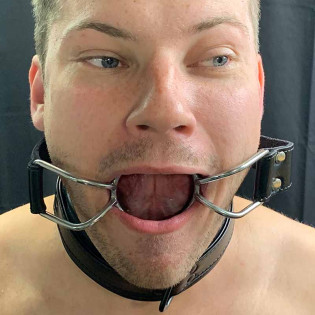Punisher Mouth Gag by xtrm|XTRM|XLEATHERS|Mundknebel Gag