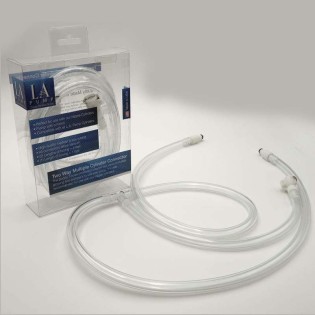 LA Pump Premium Two Way Multiple Cylinder Connector|TOY PLAYER|XLEATHERS|Pompes à pénis