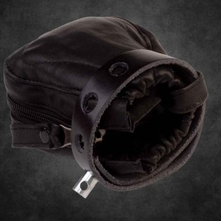 ALPHA X Prick Cage en cuir|Alpha X|XLEATHERS|Peniskäfige