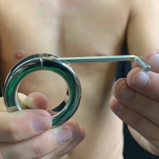 Iron Grip Cockring|® XLeathers|XLEATHERS|Penisringe aus Metall