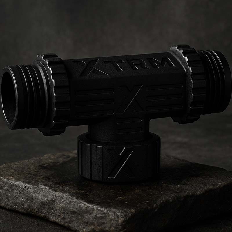 XTRM GAS-MASK-CONNECTOR|XTRM|XLEATHERS|Masken & Eye Caps