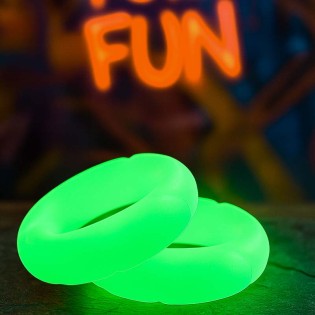 Ready Rings 2-Pack Glow in the Dark|SPORTFUCKER|XLEATHERS|Anneaux pour pénis