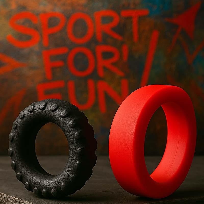 XTRM MAX GRIP (SET de 2)|XTRM|XLEATHERS|Anneaux pour pénis