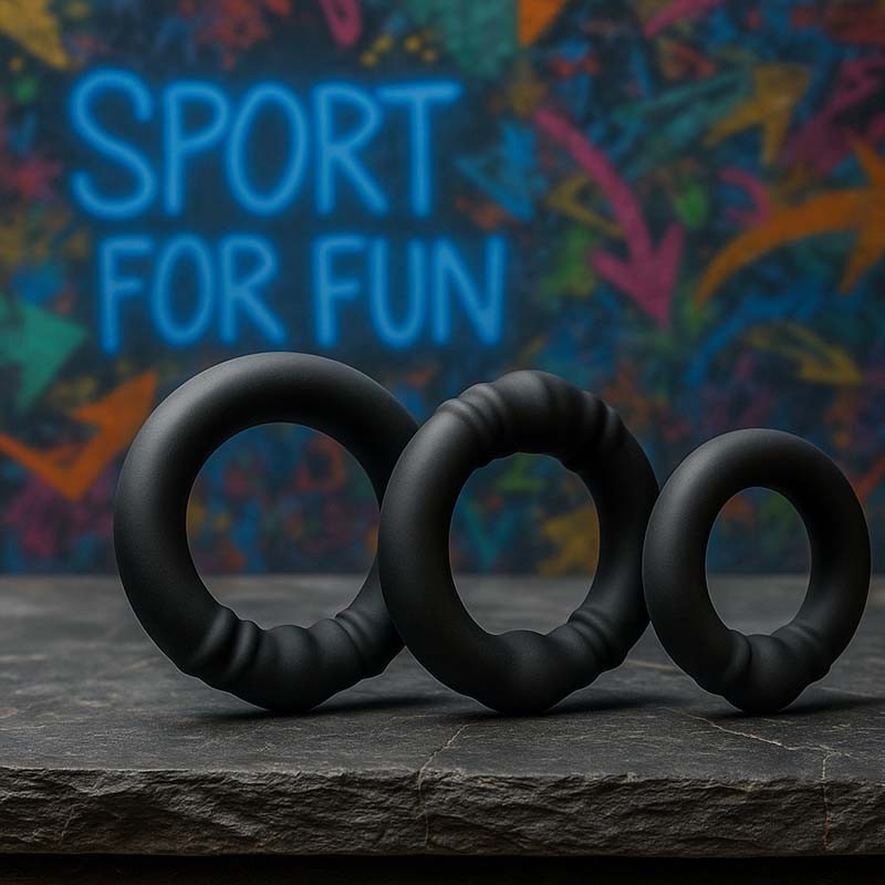 HOLESHOT RING BY SPORTFKR|SPORTFUCKER|XLEATHERS|Anneaux pour pénis