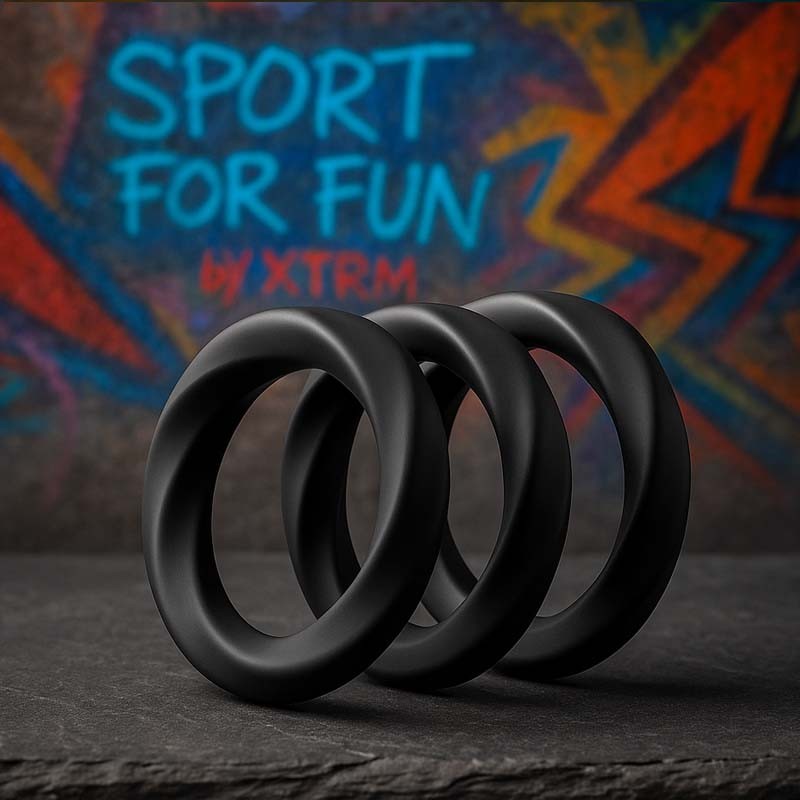 HUGE XTRM RINGS|XTRM|XLEATHERS|Anneaux pour pénis