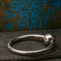 Glans Ring mit Ball|TOY PLAYER|XLEATHERS|Penisringe aus Metall