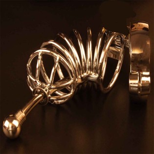 Black Rush Titanium CAGE|Alpha X|XLEATHERS|Peniskäfige