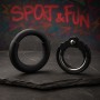 BOOST STEEL & RUBBER RING|SPORTFUCKER|XLEATHERS|Anneaux pour pénis