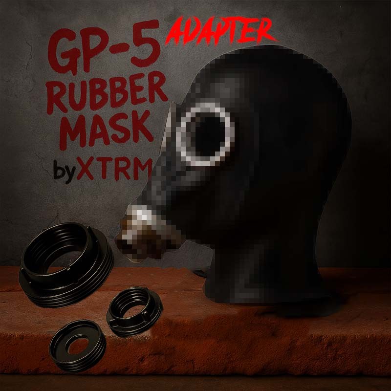 Adapter for ABC mask filter 60 to 40mm|XTRM|XLEATHERS|Masken & Eye Caps