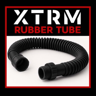 XTRM AIRLEASH EN CAOUTCHOUC 50CM|XTRM|XLEATHERS|Filter & Accessoire