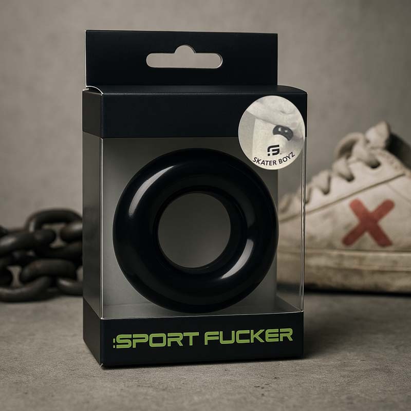 Skater Boyz Donut BLACK|SPORTFUCKER|XLEATHERS|Ballstretcher