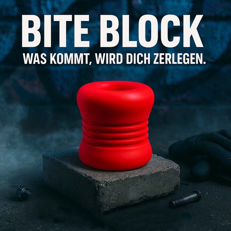 BITE BLOCK - EDGE LOCK|Zoolix|XLEATHERS|Masturbateurs