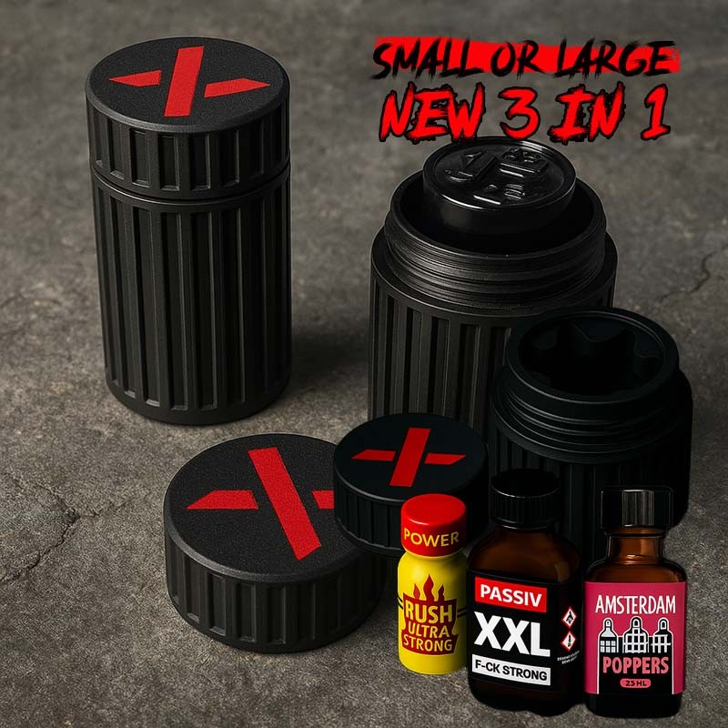 XTRM Poppers Keeper – Original. Schwarz. Sicher. Sexy.